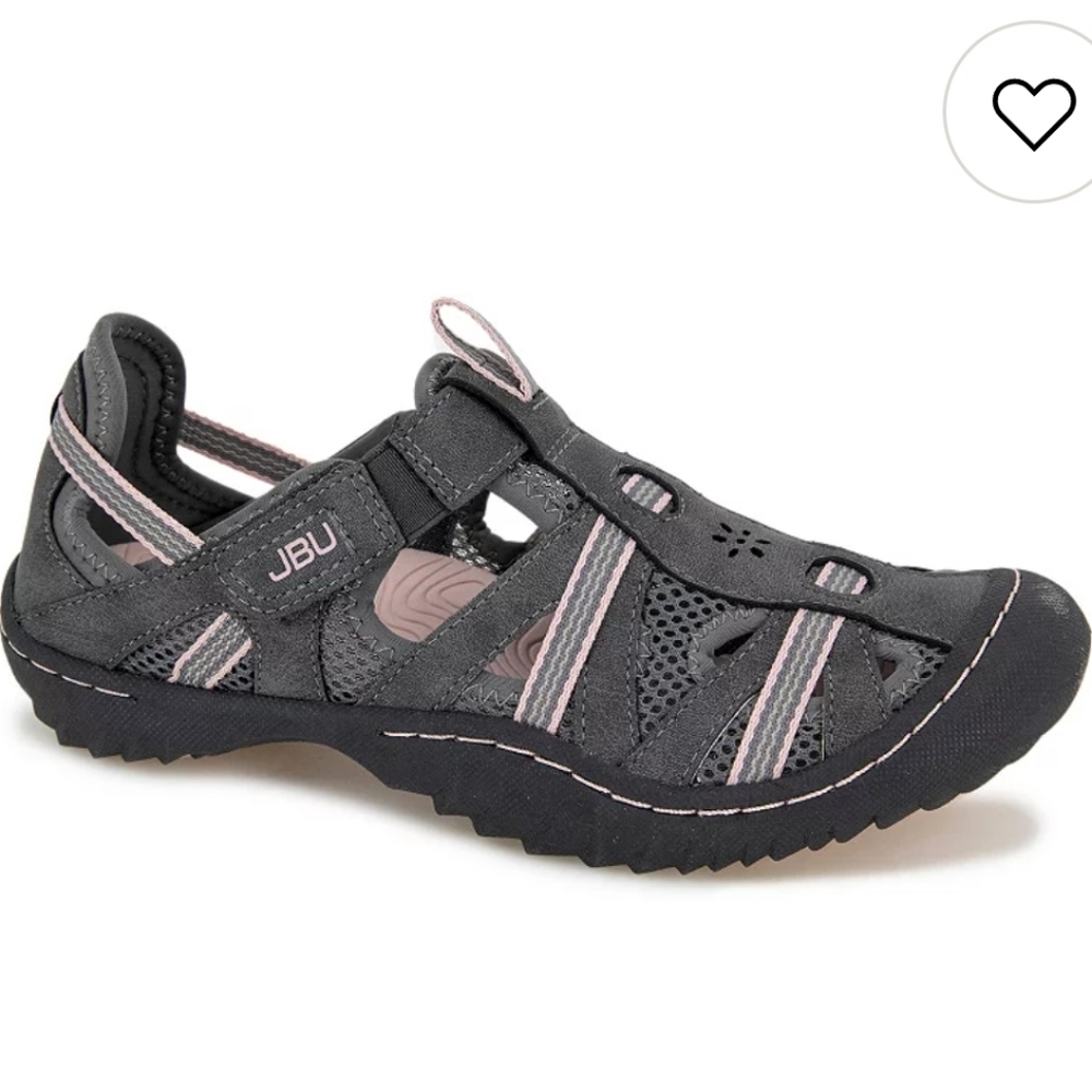 JBU - Water Ready - Charcoal Size 10M NwOT